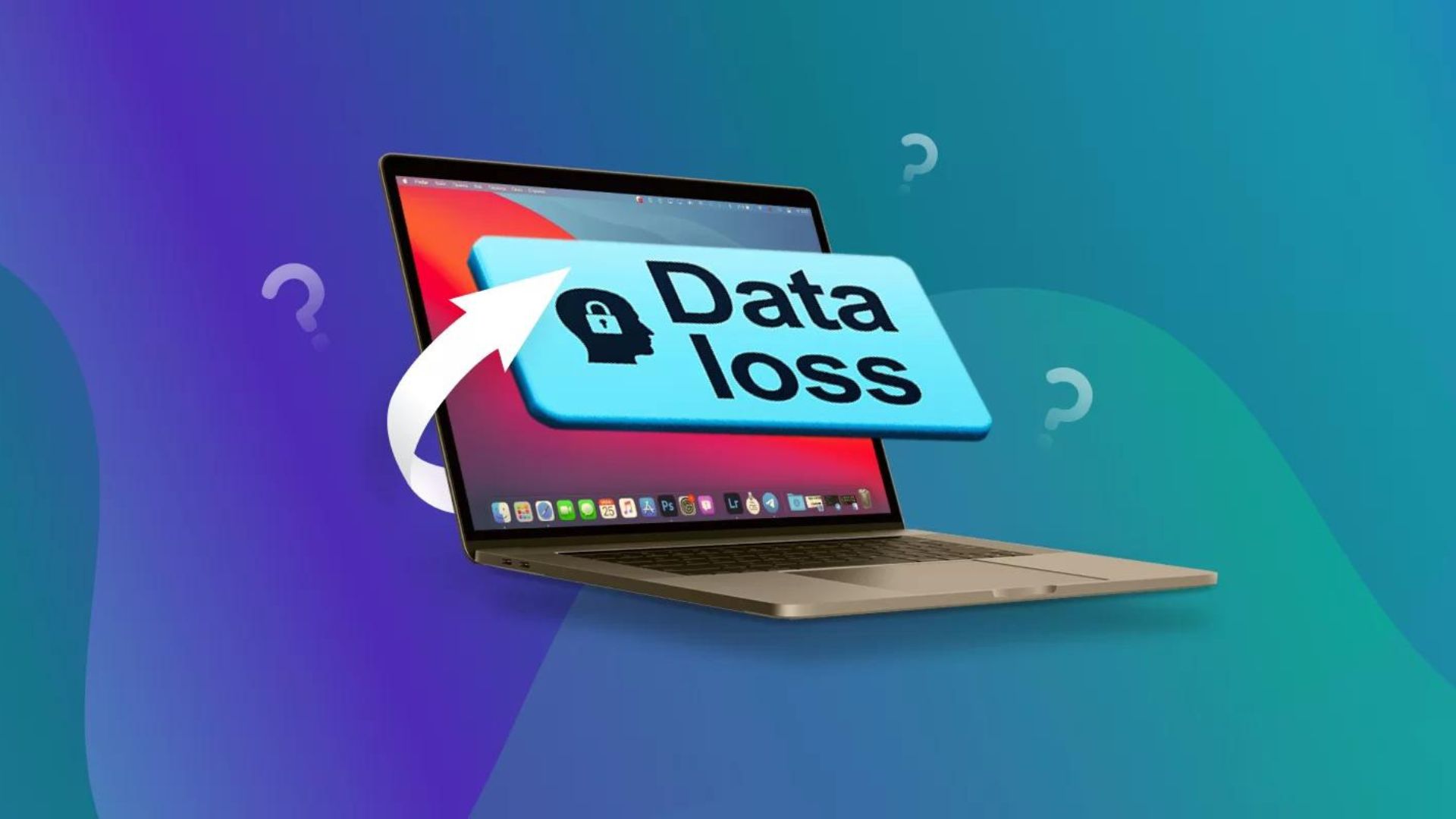 a laptop written data loss